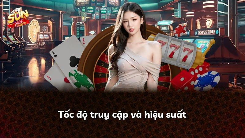 Tốc độ truy cập và hiệu suất